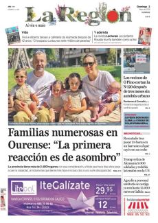 FAMILIAS NUMEROSAS EN OURENSE: “LA PRIMERA REACCIÓN ES DE ASOMBRO”